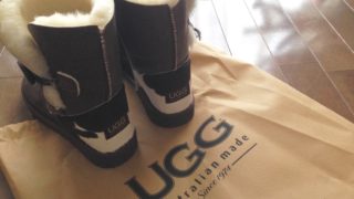 「UGG australian made since 1974」のムートンブーツ