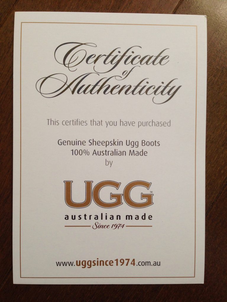 「UGG australian made since 1974」のムートンブーツ