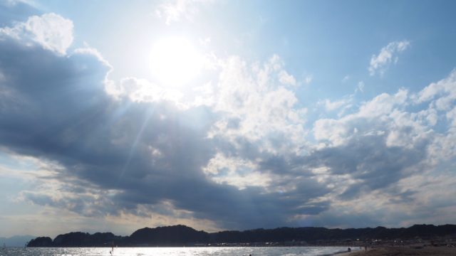 20170605_鎌倉・材木座海岸の夕焼け