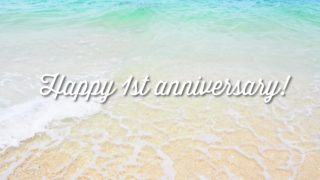 ブログ開設1周年!ブログ運営記録