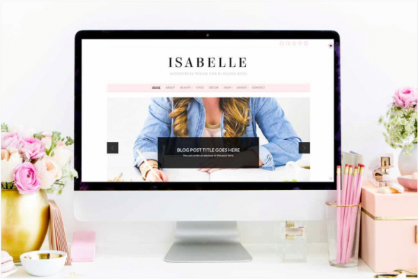 海外の有料WordPressテーマ 「ISABELLE」