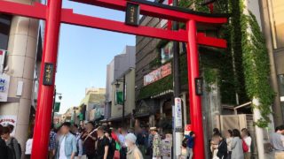 ゴールデンウィークの鎌倉・小町通り入り口