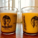 マーロウのビーカー入り手作り焼きプリン