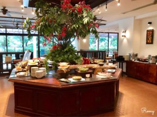 「ホテル ニラカナイ 西表島」の朝食ブッフェ