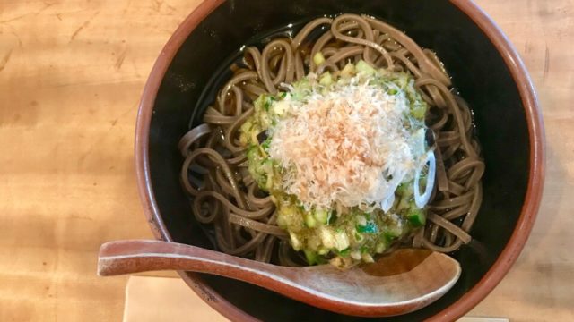 鎌倉由比ヶ浜通り「SOBA BAR ふくや」