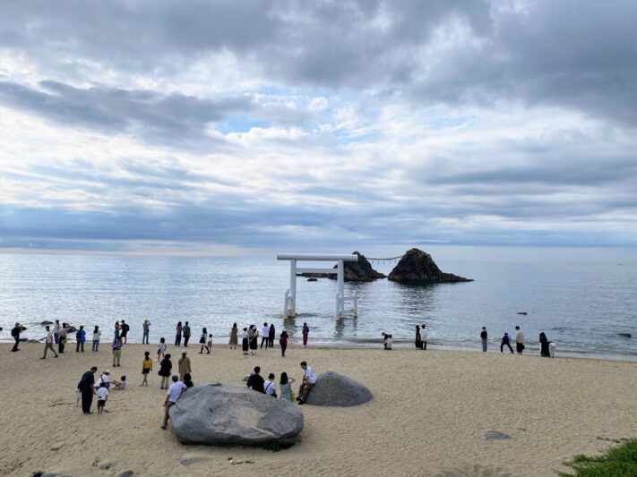 糸島の夫婦岩