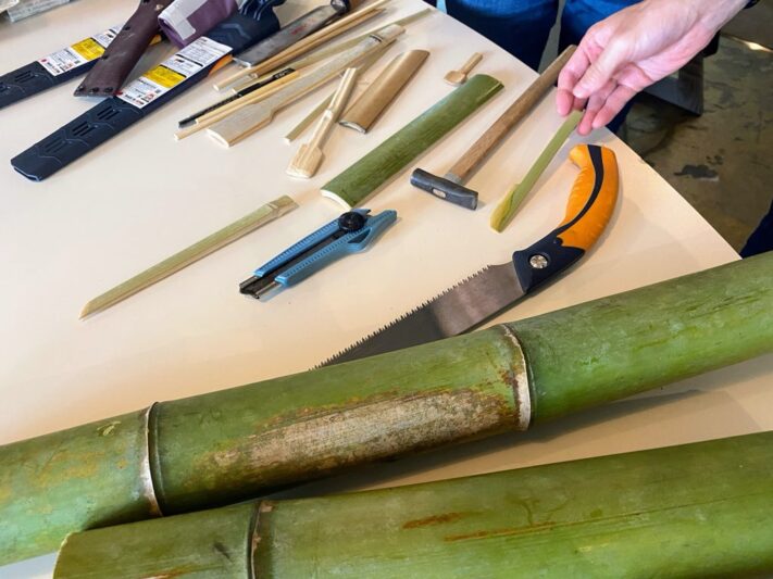 竹と道具、作れる竹細工